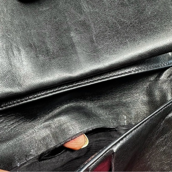 Authentic CHANEL Black Caviar Leather Timeless CC Long Large Wallet Kisslock - Picture 15 of 16